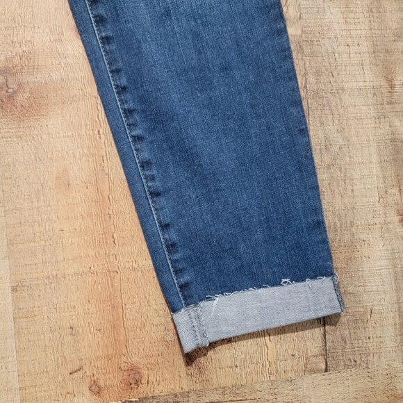 AG Adriano Goldschmied The Prima Roll Up Cigarette Roll-Up Denim Jeans - Picture 9 of 15